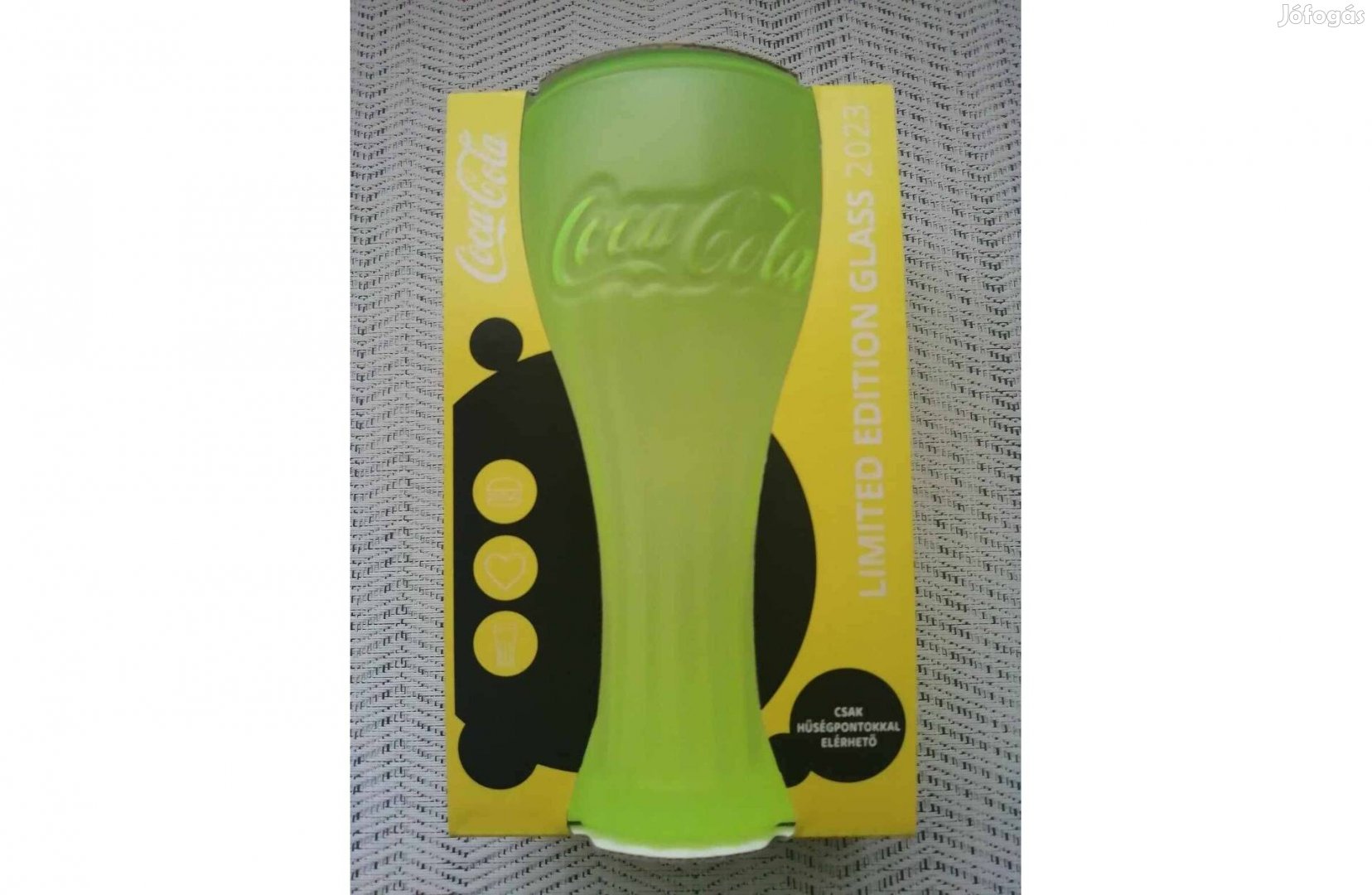 Mc Donald's Coca - Cola pohár (hűségpontos sárga) eladó!