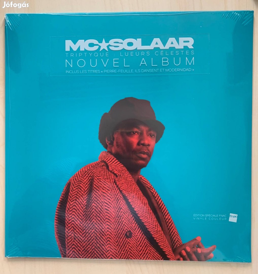 Mc Solaar francia hip hop ritkaság új vinyl bakelit lemez