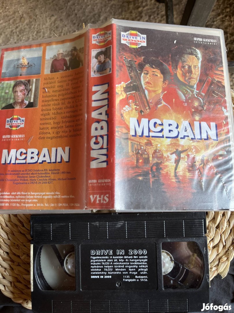 Mc bain vhs.   