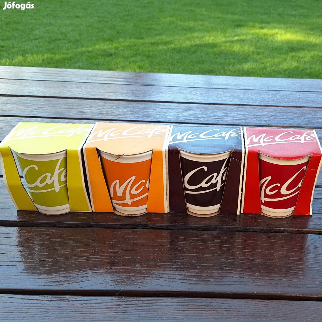 Mccafé McDonald's mekis kávés bögre