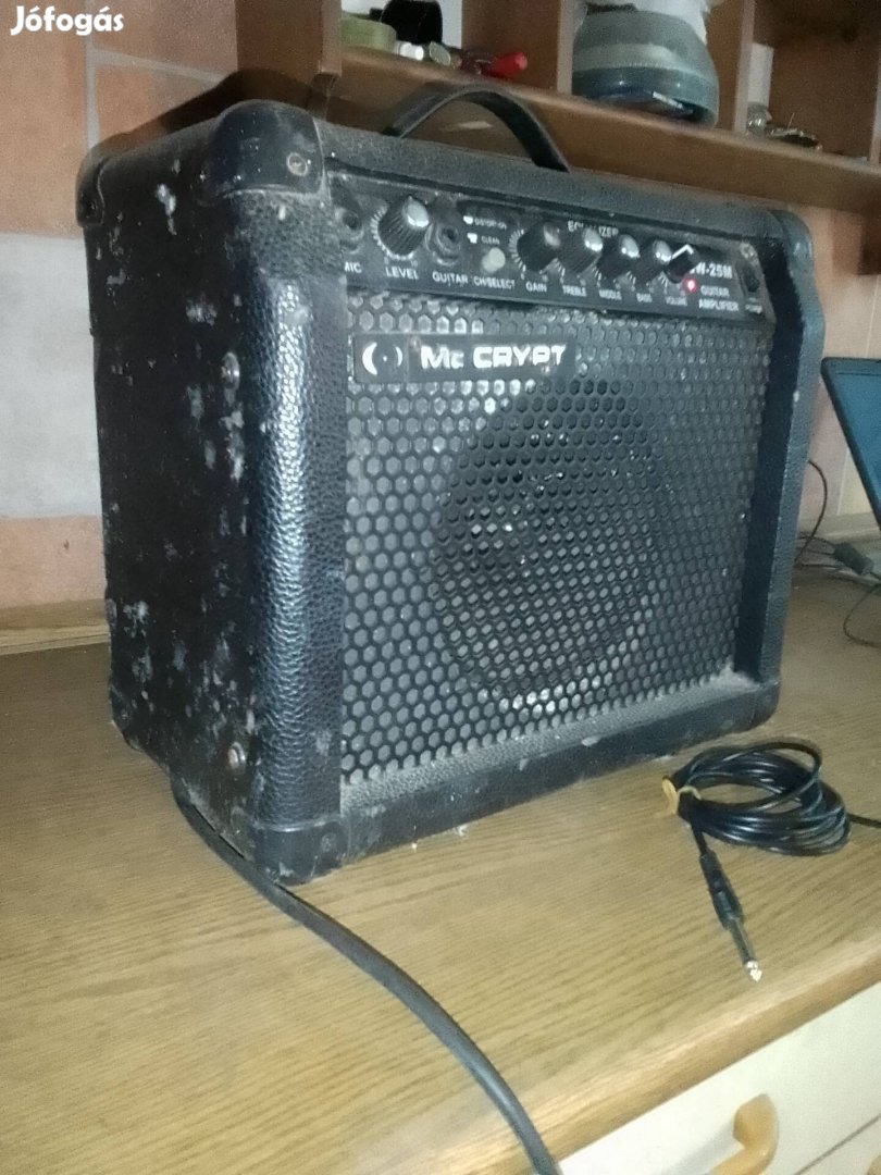 Mccrypt gw-25M gitár erősítő markáns hibátlan hanggal
