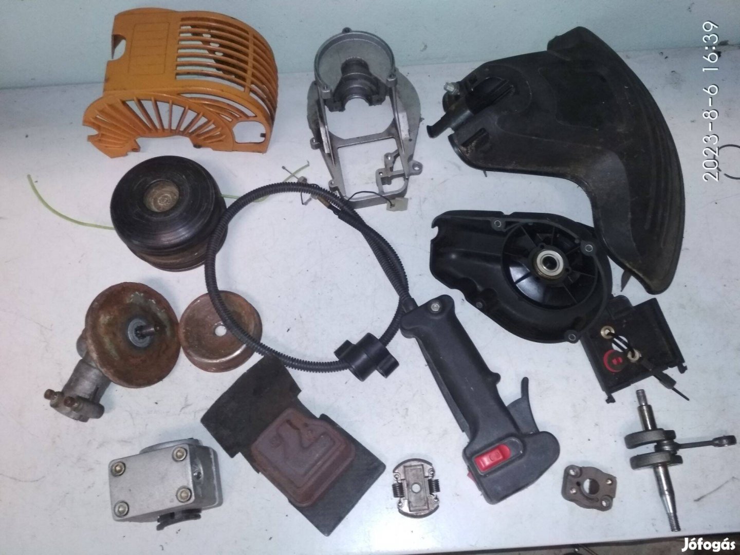 Mcculloch B 261 cabrio fűkasza alkatrészek