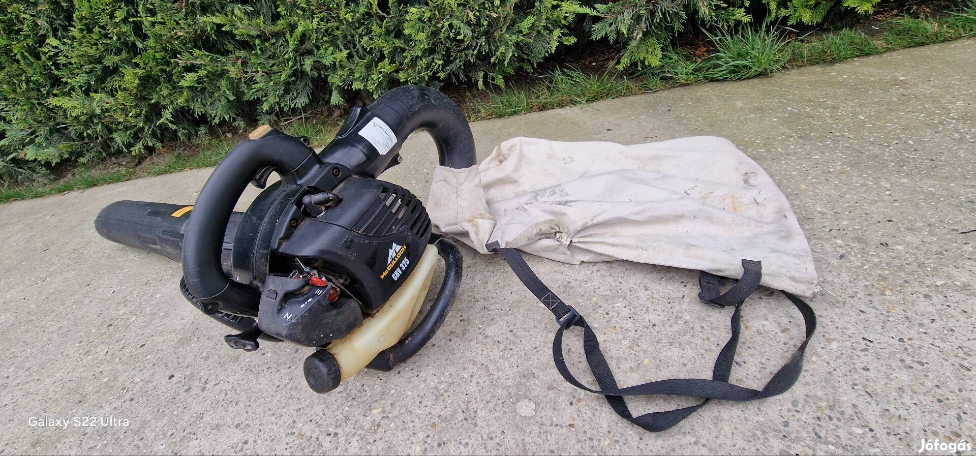 Mcculloch Gbv 325 lombszívó