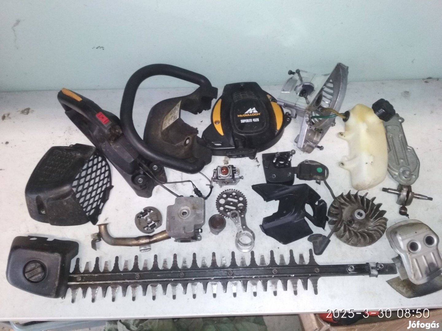 Mcculloch Superlite 4528 sövényvágó alkatrészek