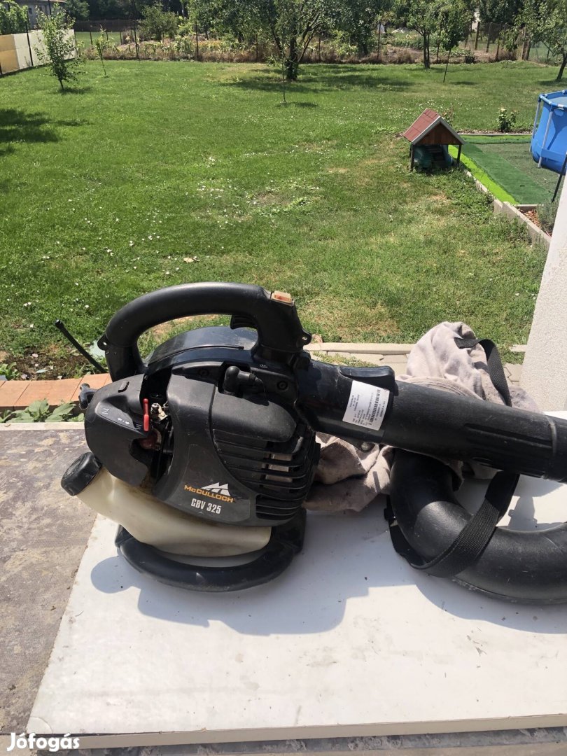 Mcculloch husqvarna gbv325 lombfújó és szívó
