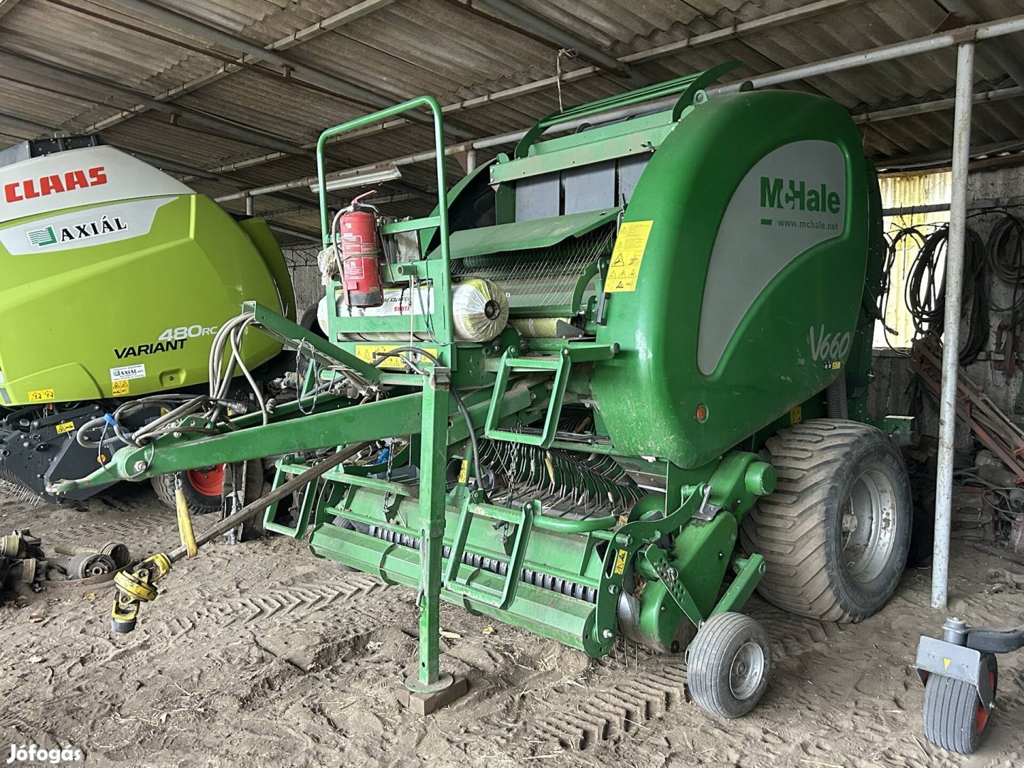 Mchale V660 körbálázó bálázó