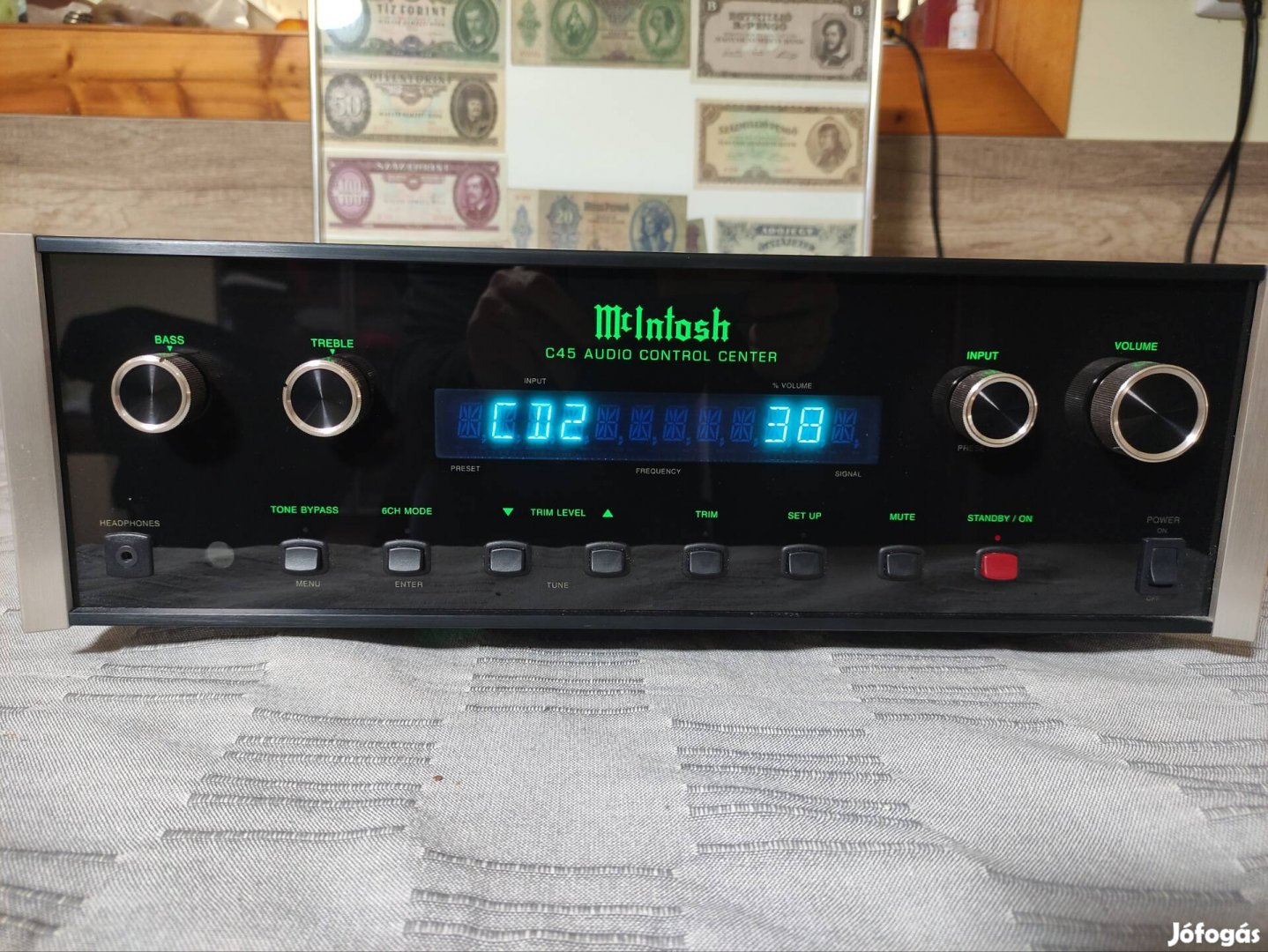 Mcintosh C45 high end előfok