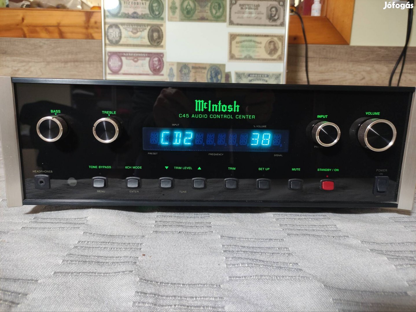 Mcintosh C45 high end előfok