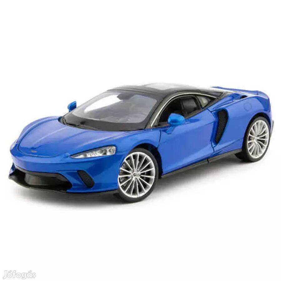 Mclaren GT kék 1:24 méretarányos játék és modellautó