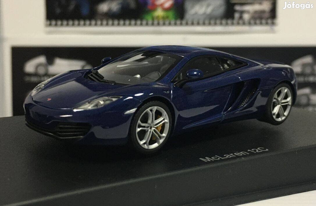Mclaren MP4-12C 2011 blue 1:43 1/43 Autoart 56004