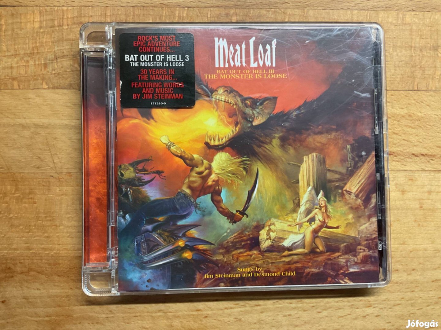 Meat Loaf- Bat Out Of Hell III, cd lemez