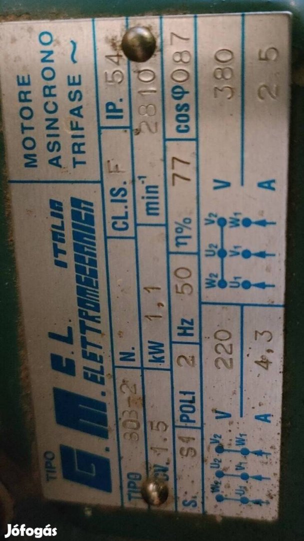 Meber 400-as szalagfűrész