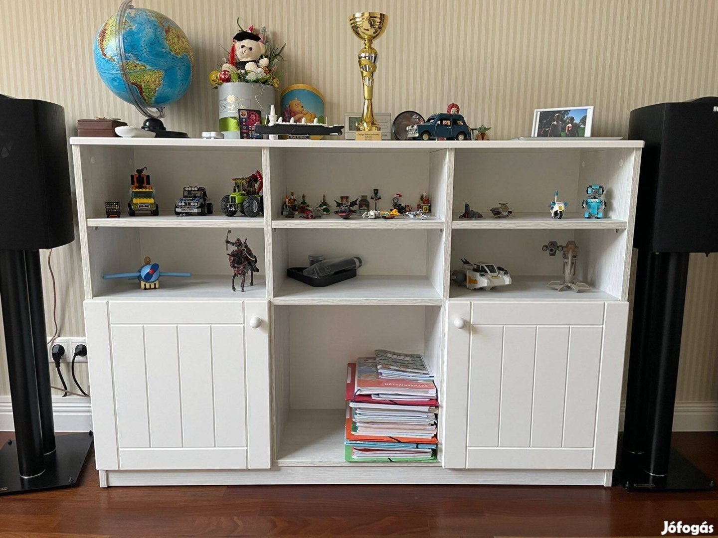 Meblik könyvespolc (135 Bianco Fiori)