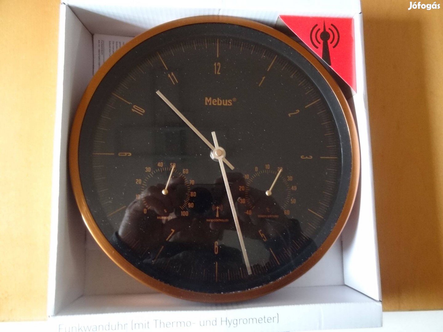 Mebus rádió vezérelt multifunkciós óra