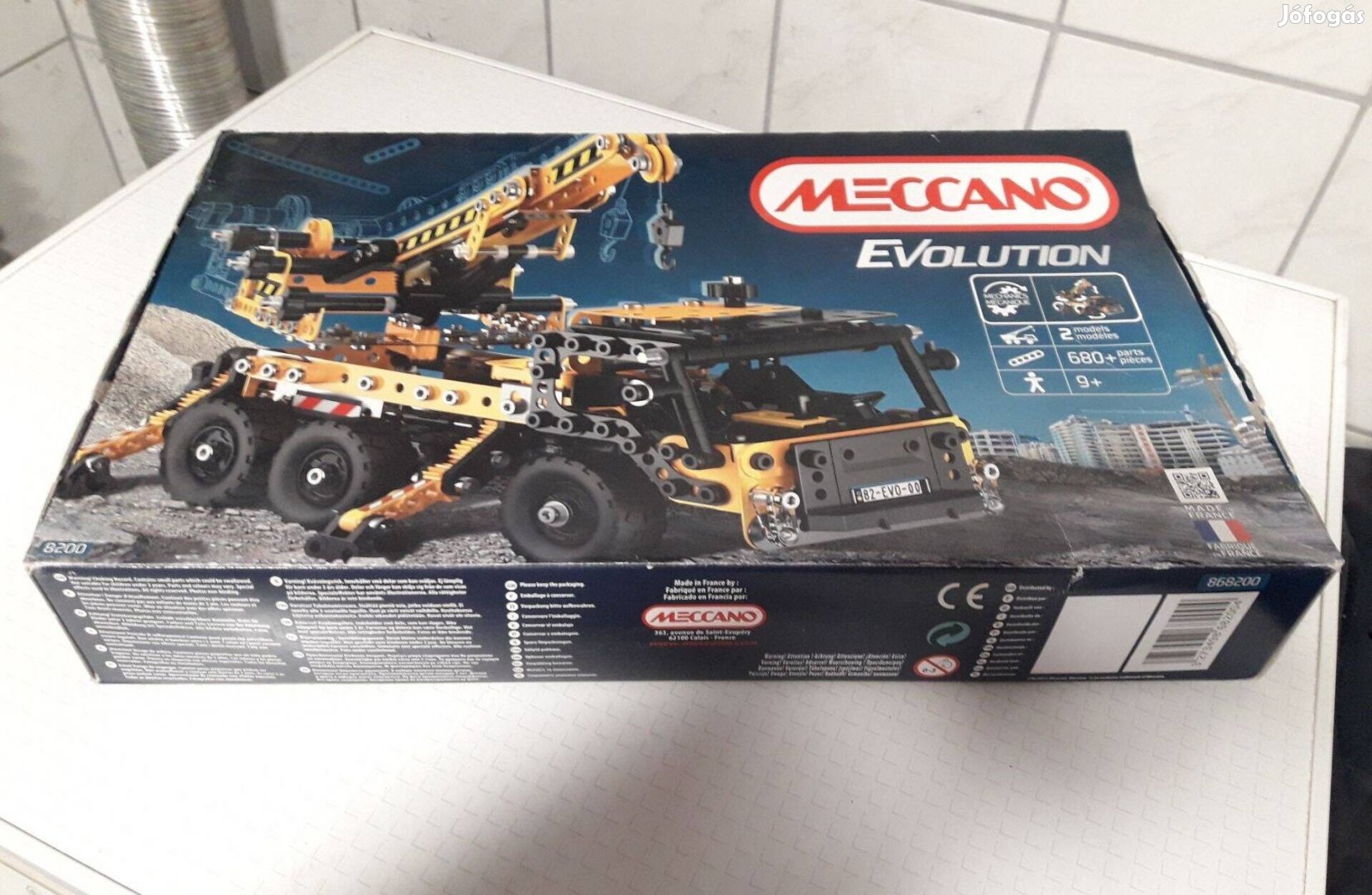 Meccano Evolution darusautó fémépítő készlet