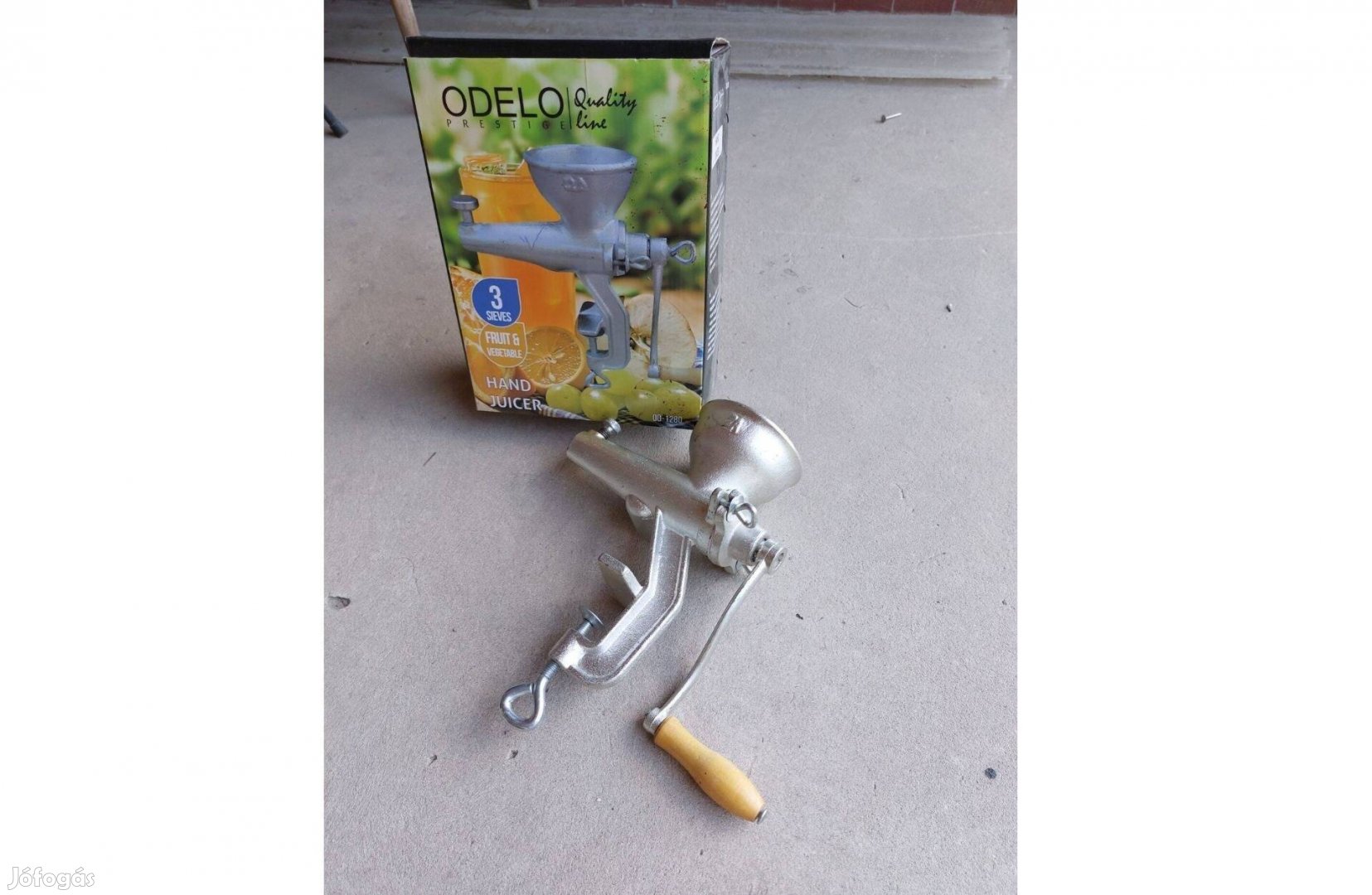 Mechanikus gyümölcs és zöldségpasszírozó