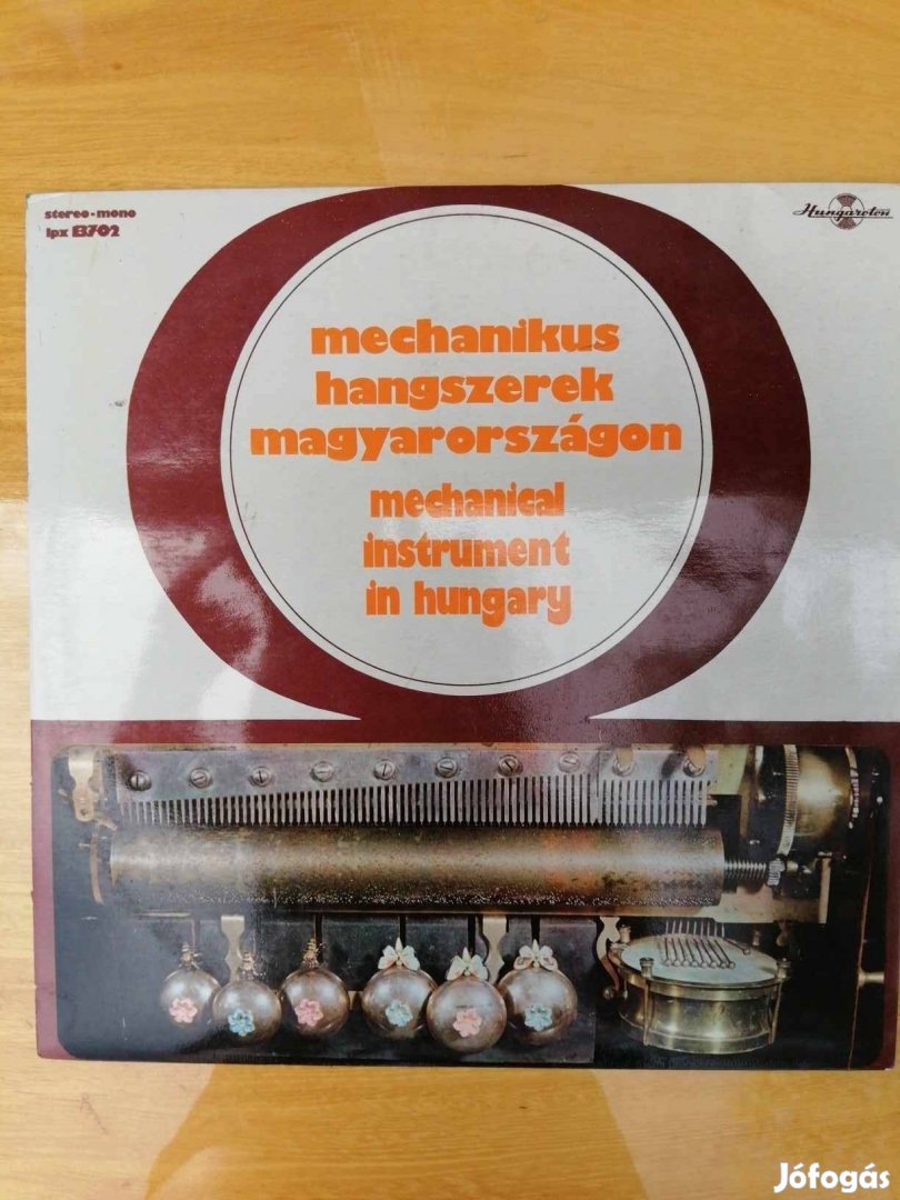 Mechanikus hangszerek Magyarországon hanglemez.