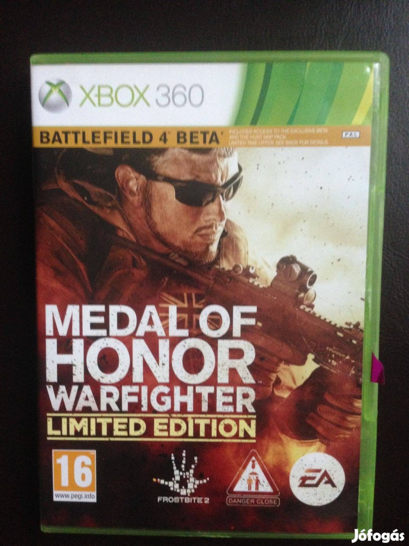 Medal OF Honor Warfighter eredeti xbox360 játék eladó-csere