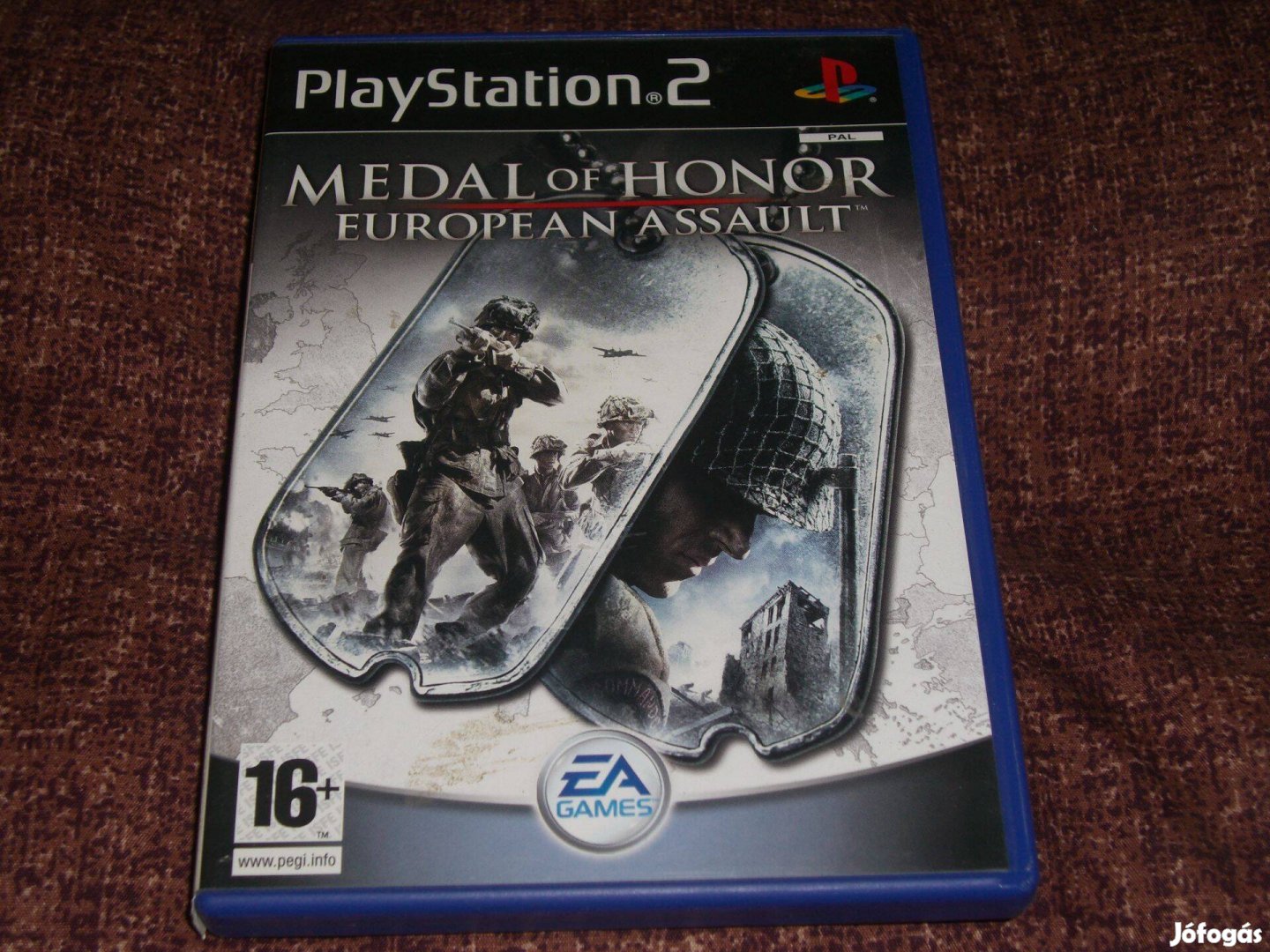Medal of Honor European Assault Playstation 2 lemez ( 4000 Ft )