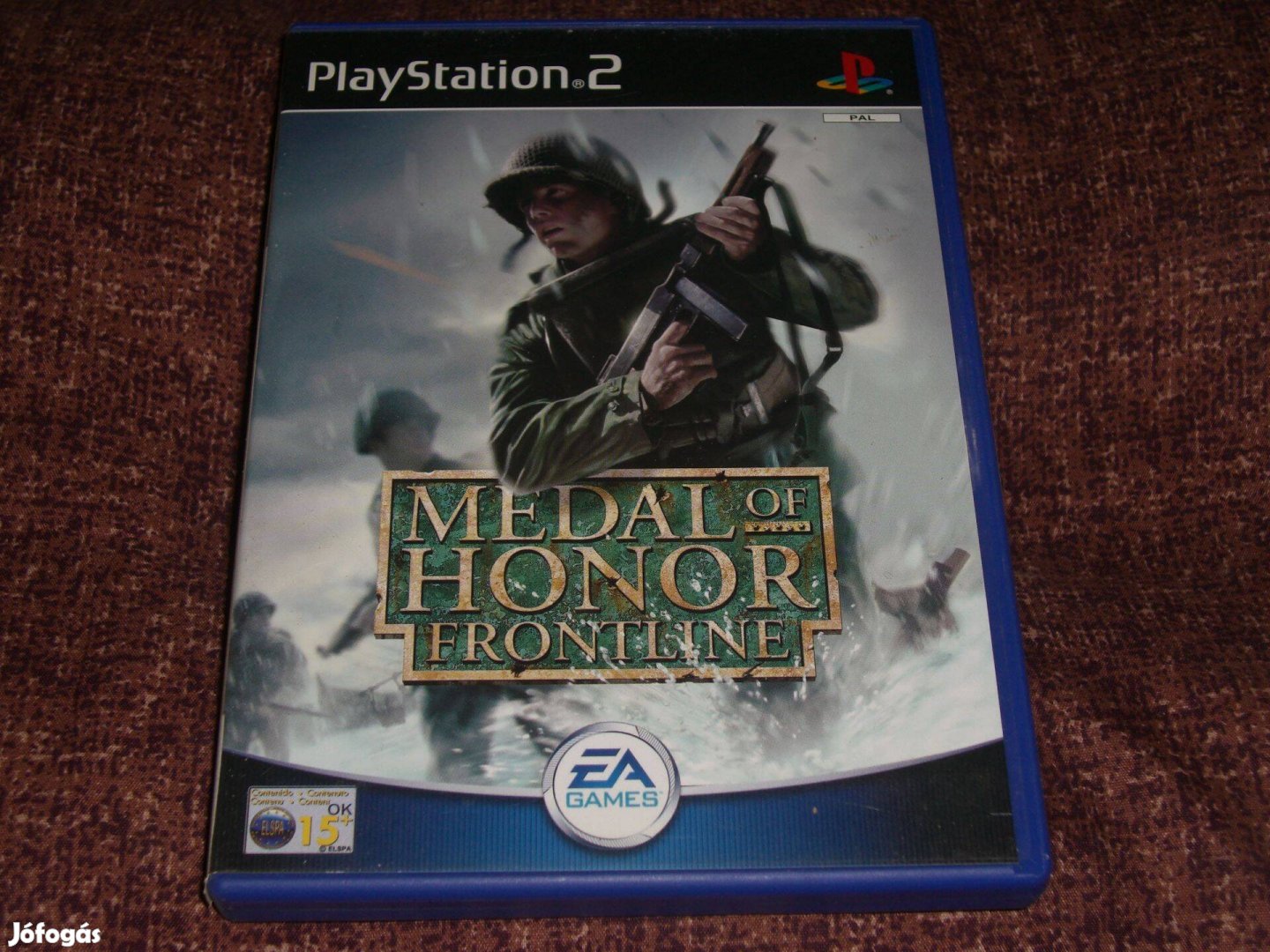 Medal of Honor Frontline Playstation 2 eredeti lemez ( 3000 ft )