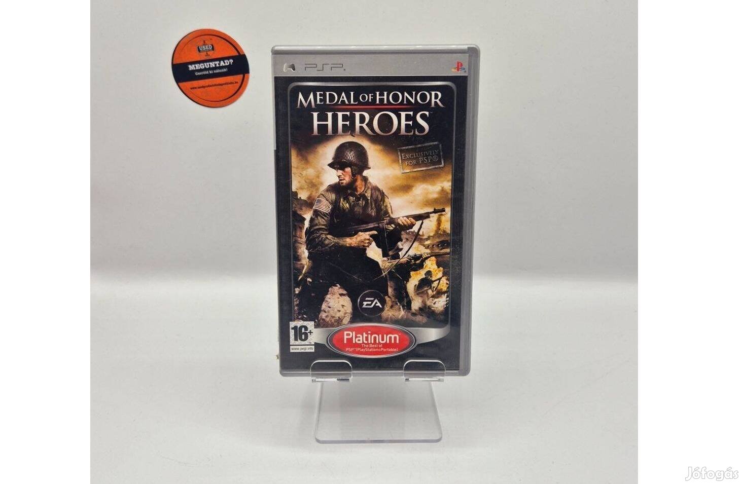 Medal of Honor Heroes - PSP játék, használt