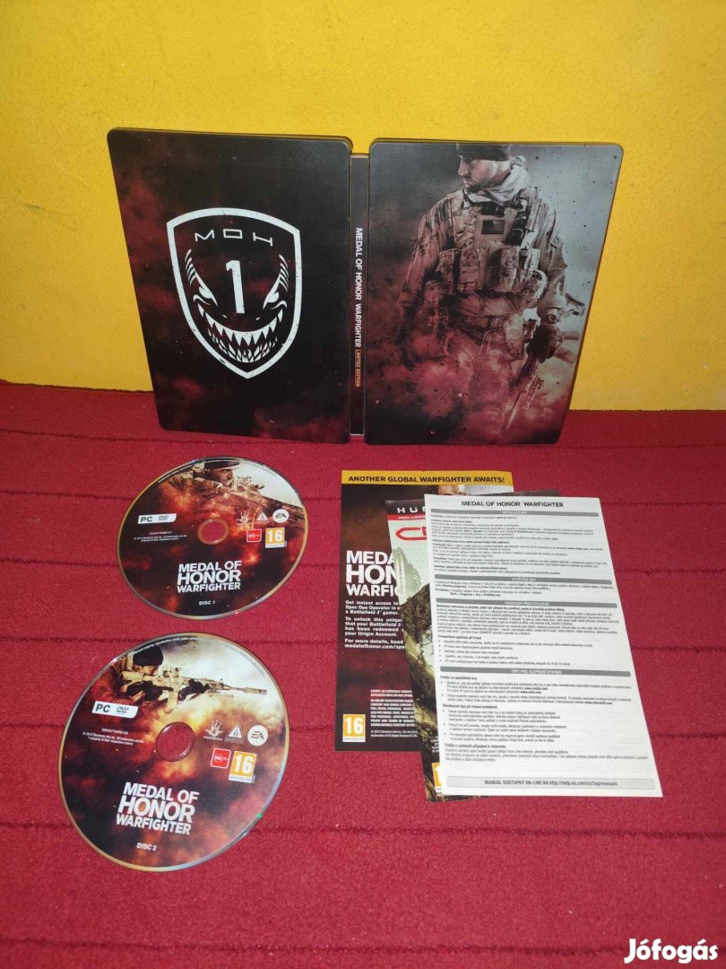 Medal of Honor Warfighter Limited Edition Steelbook Pc dvd