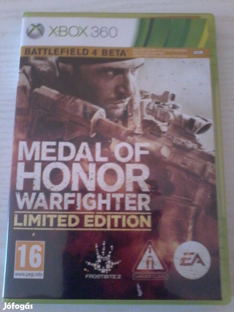 Medal of Honor Warfighter Xbox 360 játék eladó.(nem postázom)