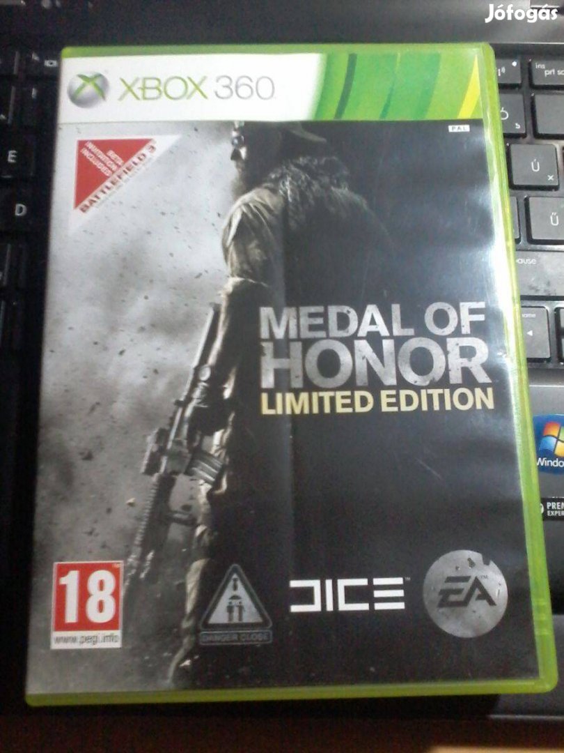 Medal of Honor Xbox 360 játék eladó.(nem postázom)
