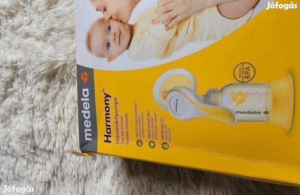 Medela Harmony kézi mellszívó pumpa új csak a fotozás miatt lett kibon