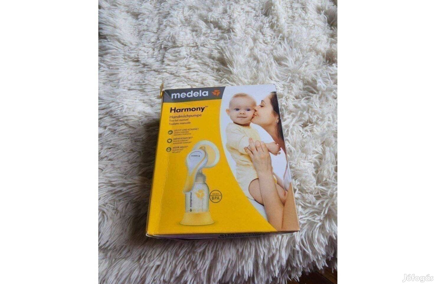 Medela Harmony kézi mellszívó pumpa új csak a fotozás miatt lett kibon