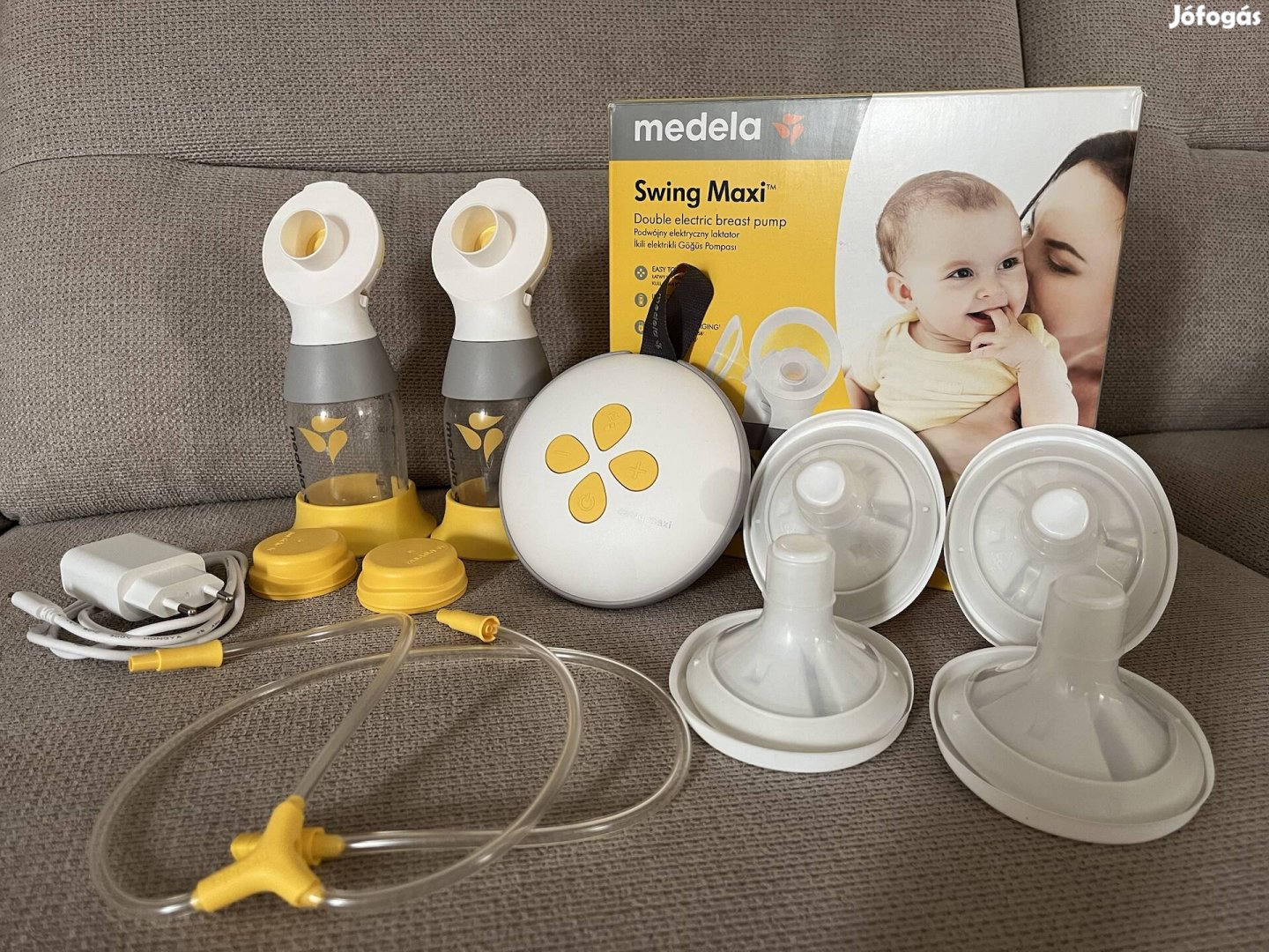 Medela Swing Maxi 2-fázisos dupla szívófejes hordozható mellszívó