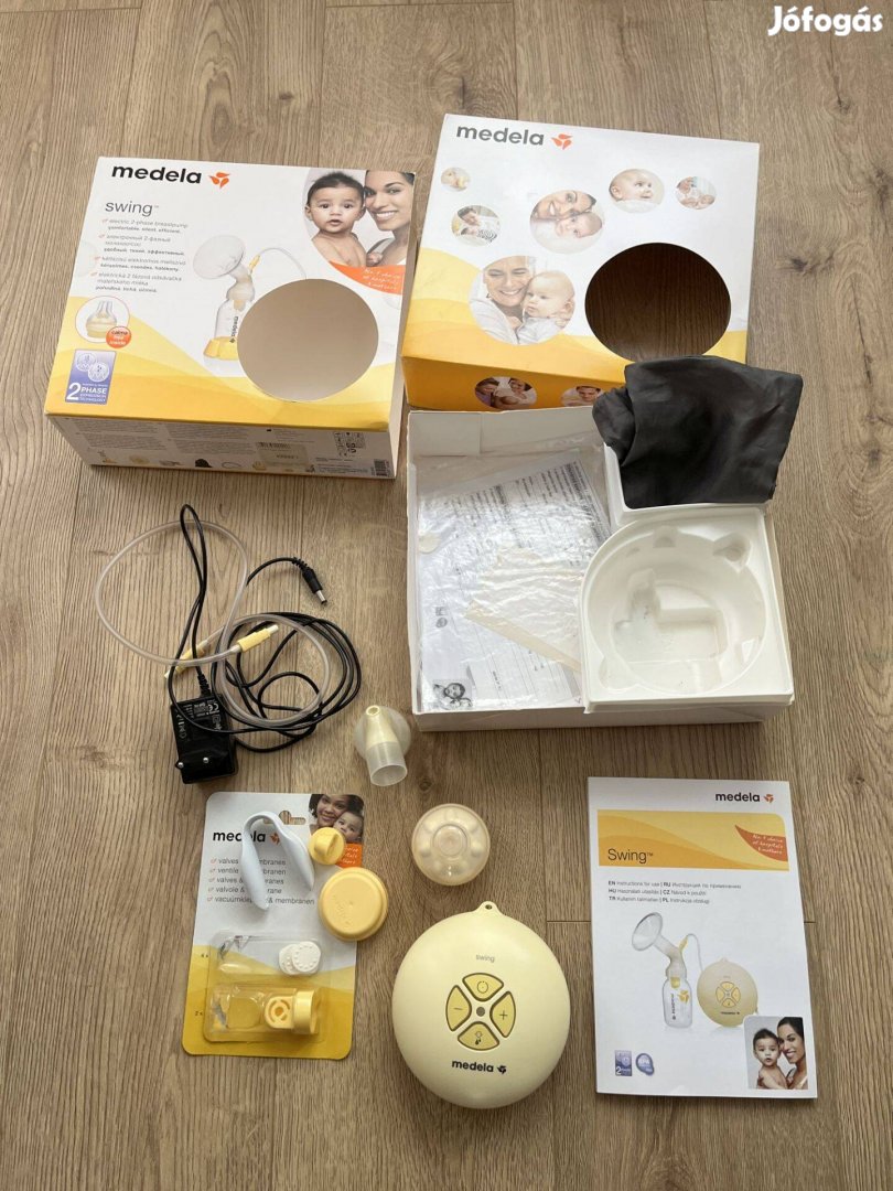Medela Swing elektromos mellszívó eredeti dobozával tartozékokkal