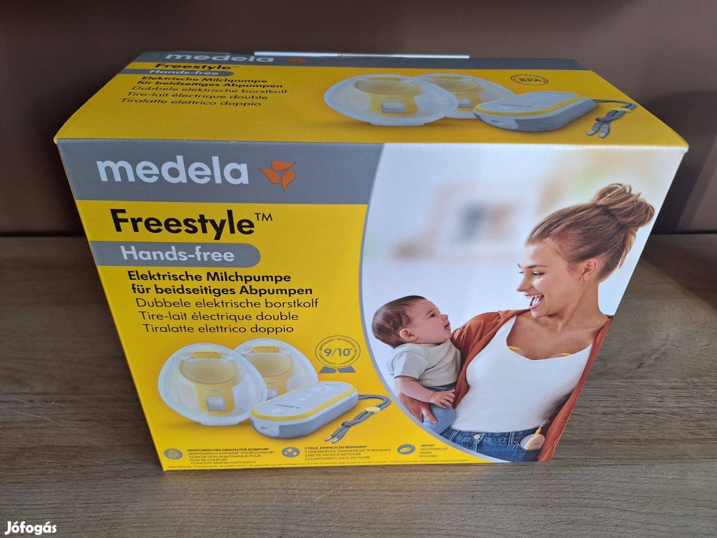 Medela freestyle hands free dupla mellszívó. Új, bontatlan!