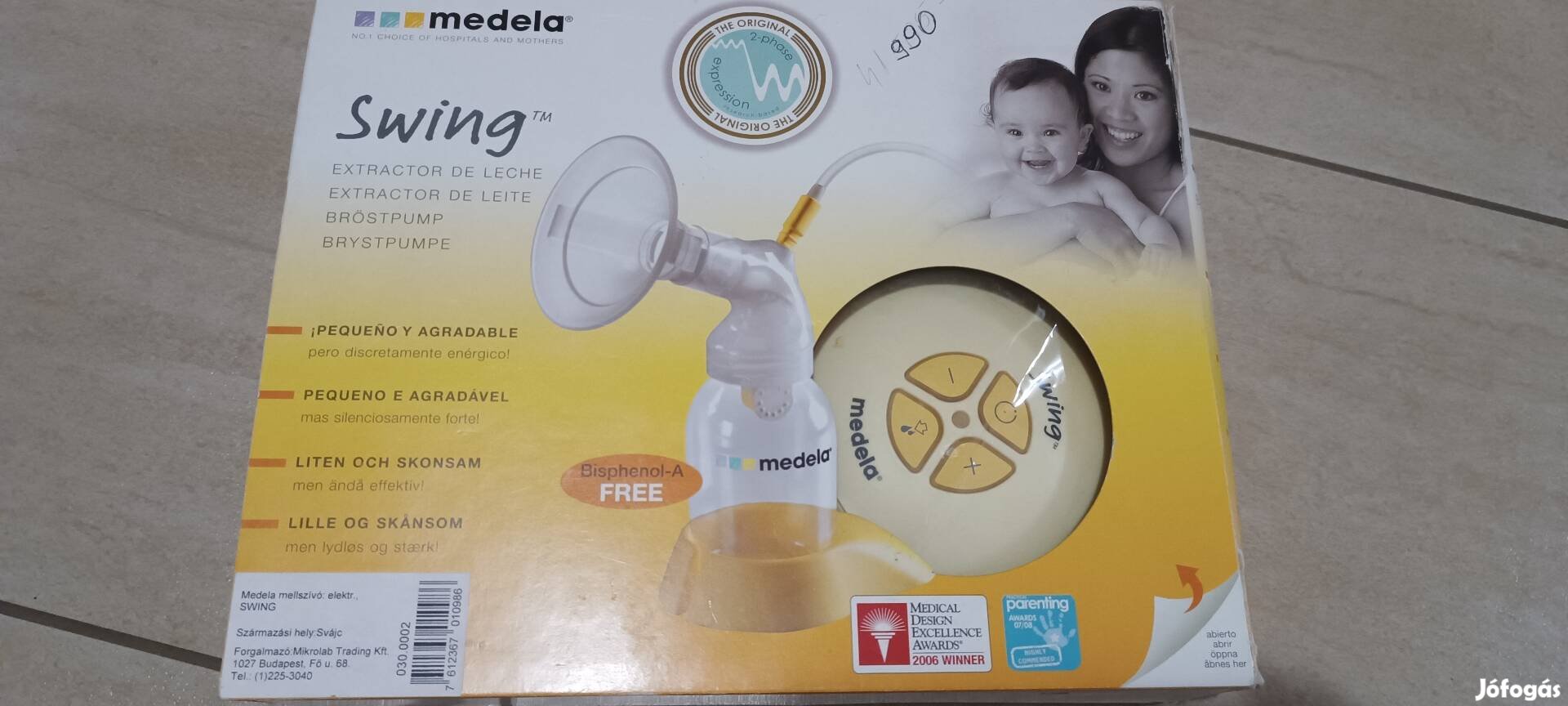 Medela swing elektromos mellszívó