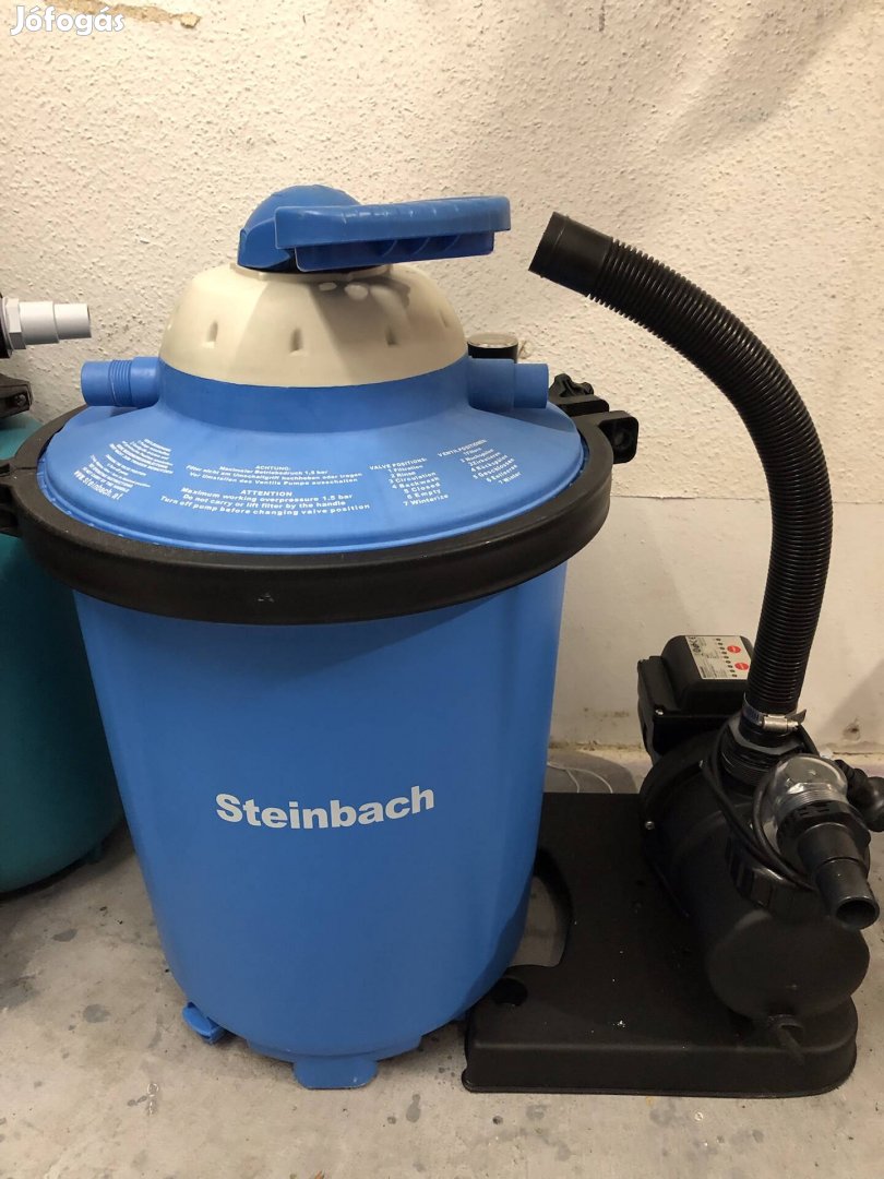 Medence homokszürő