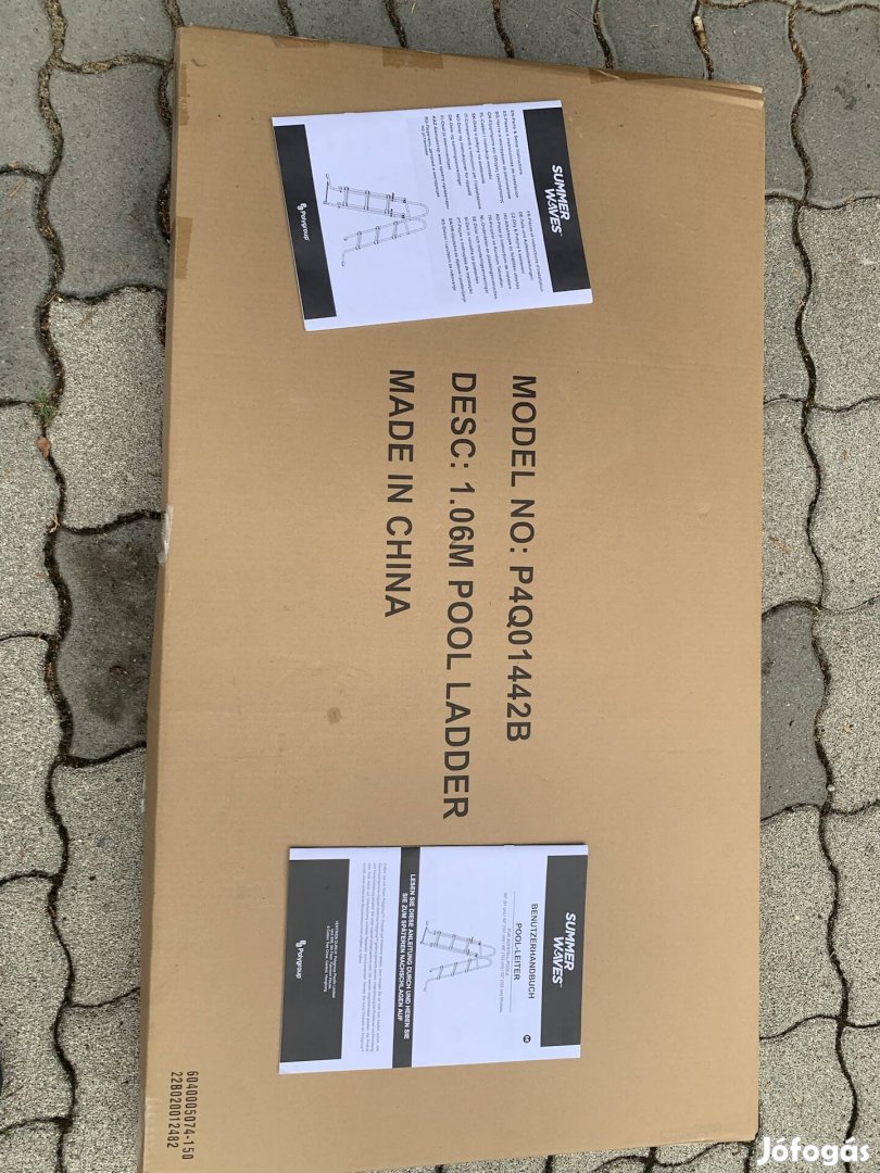 Medence létra 106cm