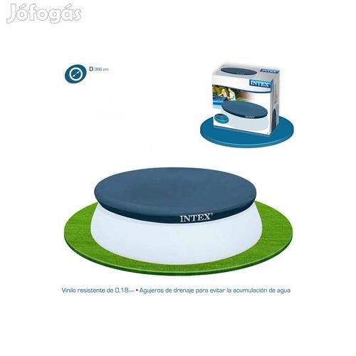 Medence takaró 366 cm-s puhafalú medencéhez INTEX