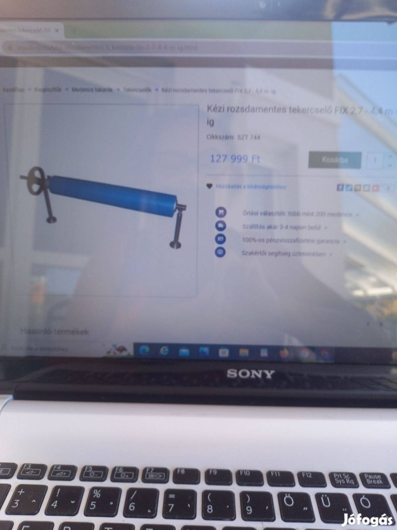 Medencéhez tekercselő