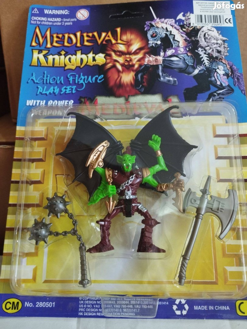 Medieval knights retró akció figurák új