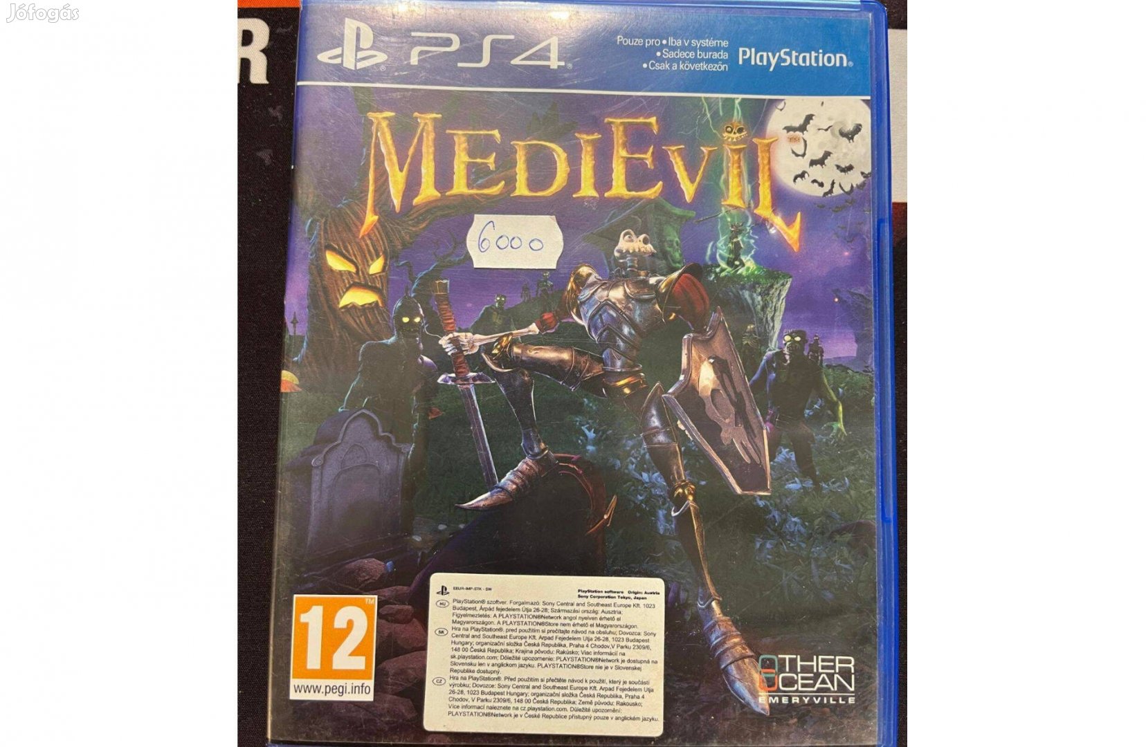 Medievil PS4 játék