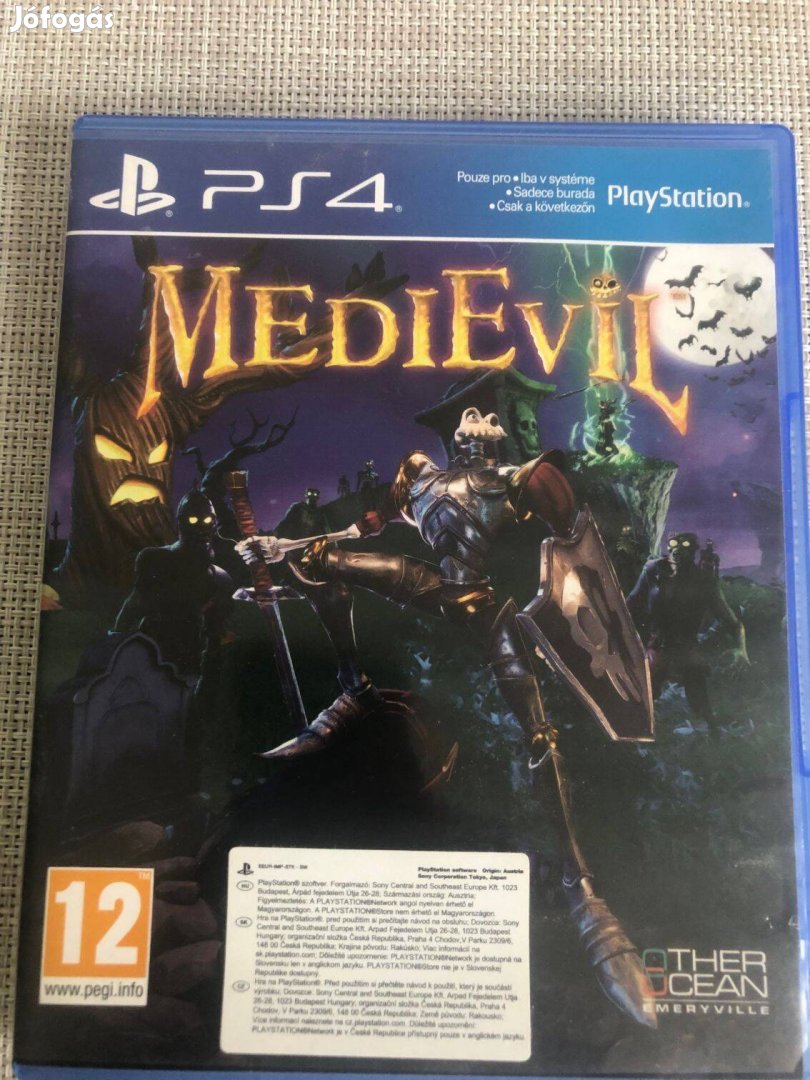 Medievil Ps4 Playstation 4 magyar feliratos játék