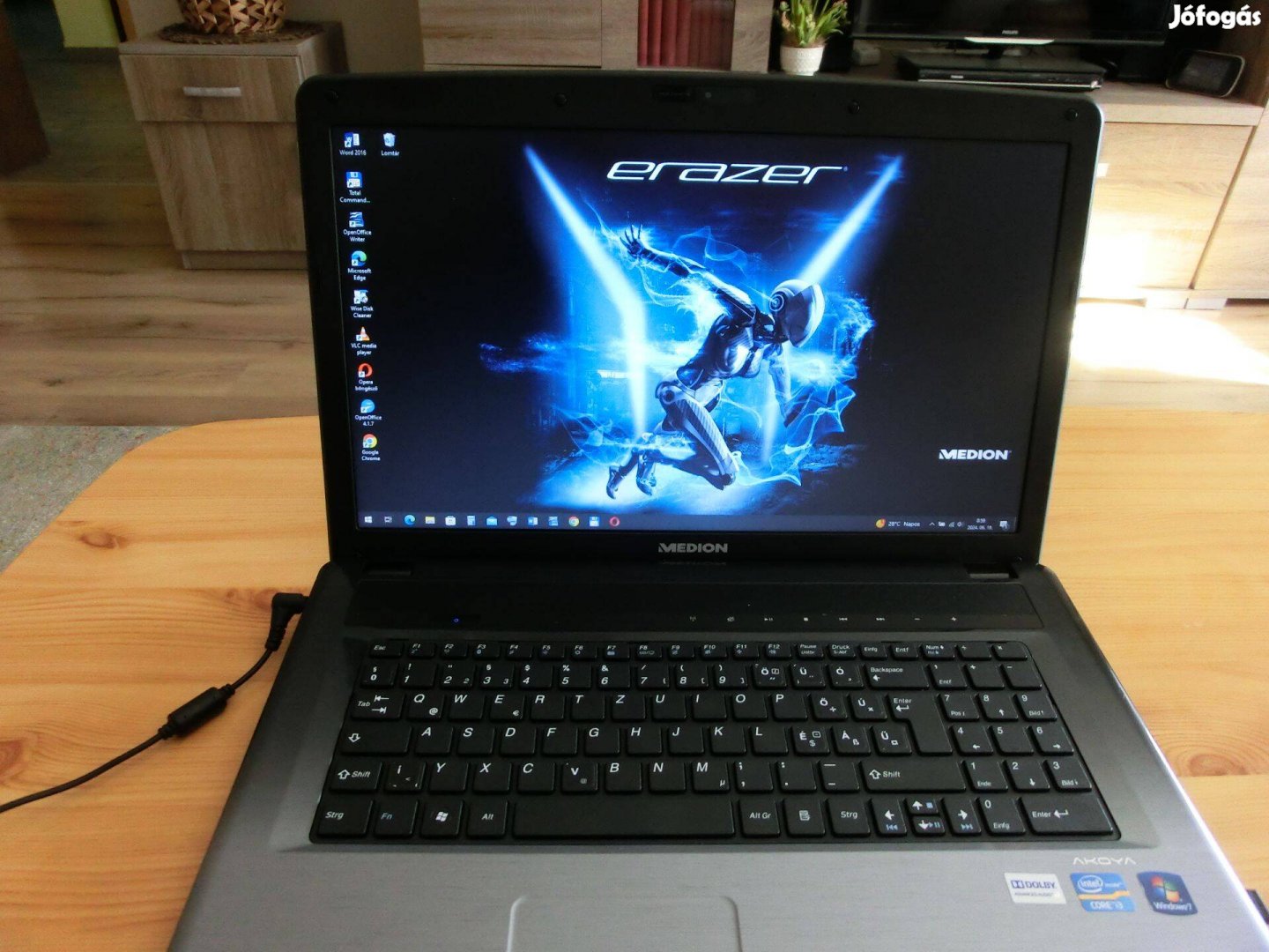 Medion Akoya E7222 laptop hibásan eladó
