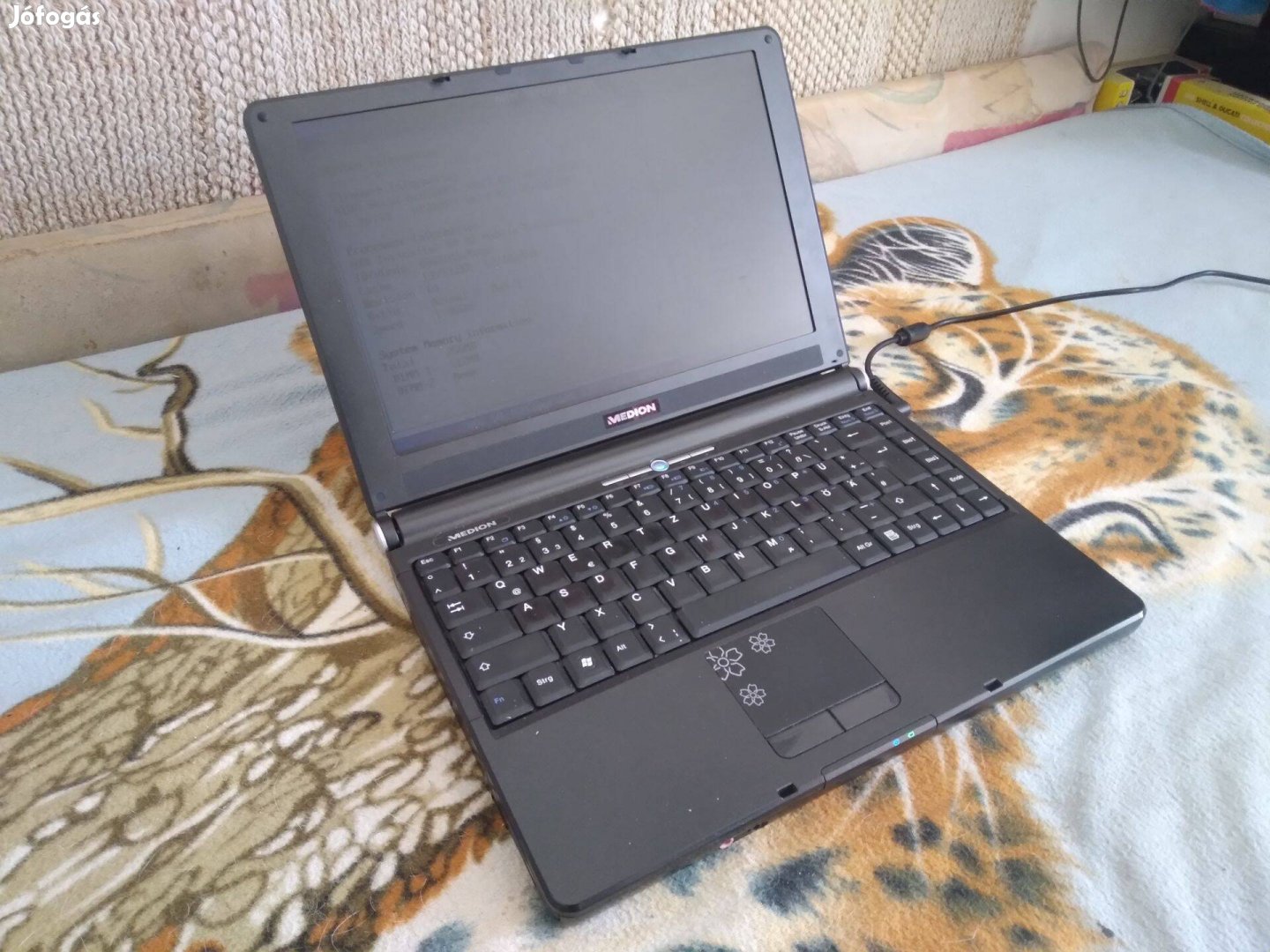 Medion SAM2010 laptop, notebook, billentyűzet hibásan eladó!