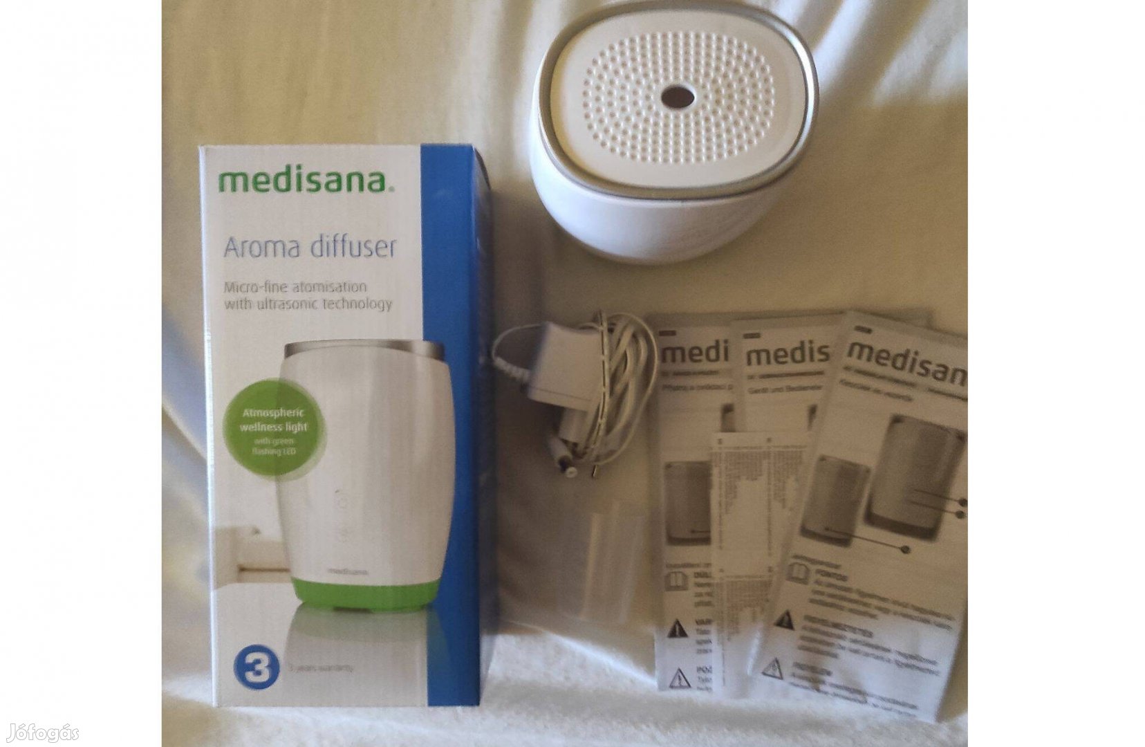Medisana Aroma Diffuser Ultrahangos Illatpárásító
