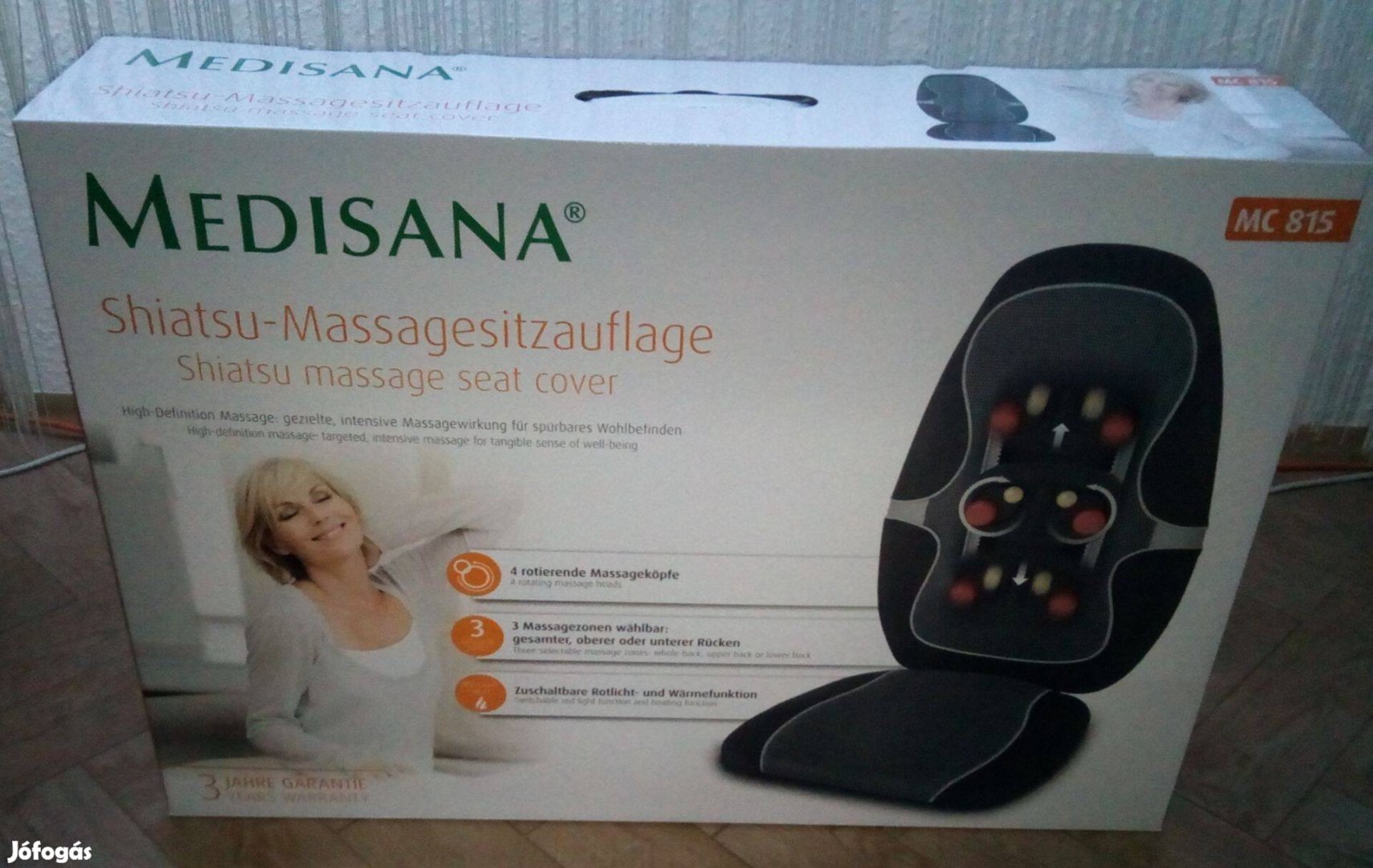 Medisana MC 815 Shiatsu masszázsülésbetét