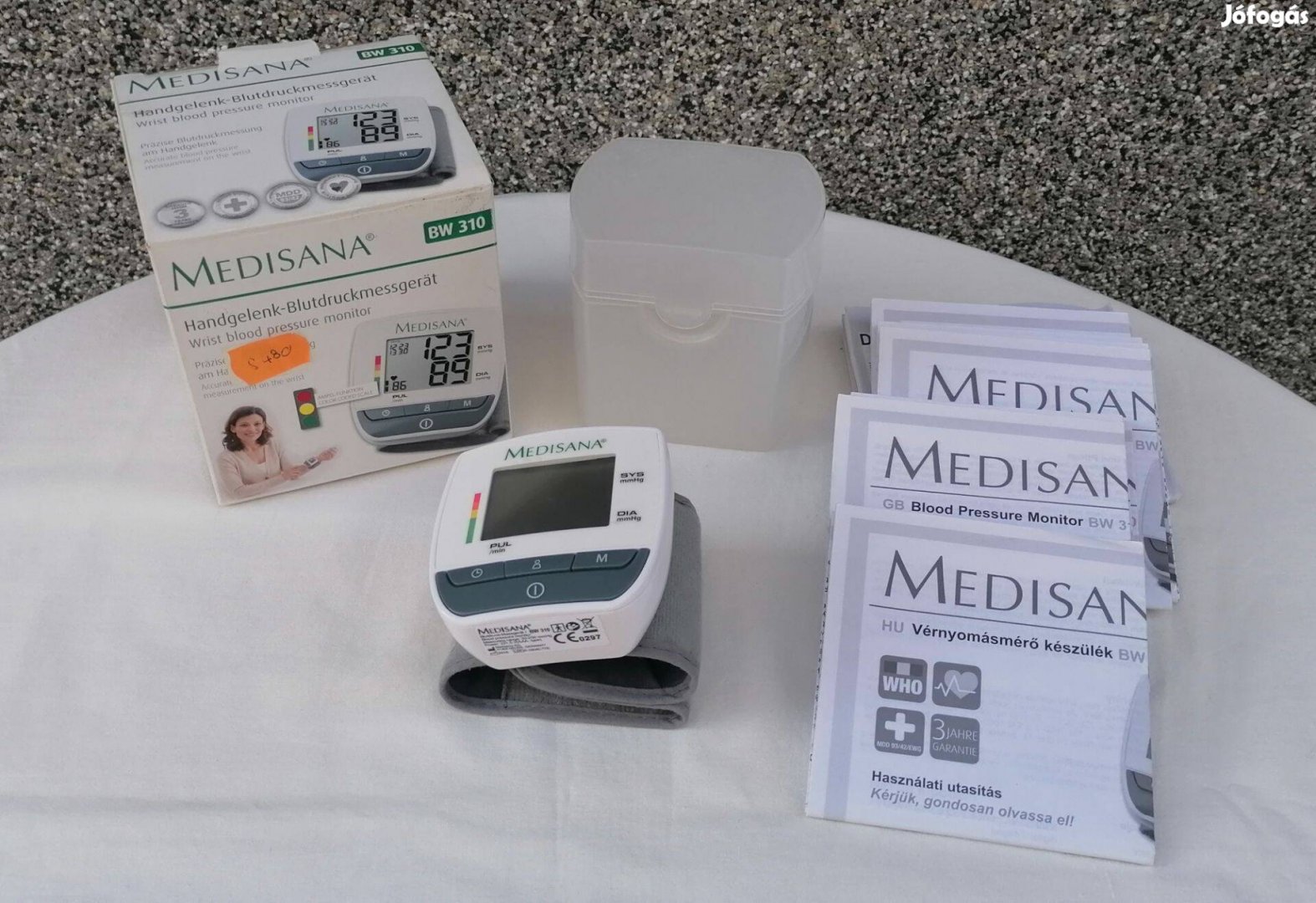 Medisana csuklós vérnyomásmérő mindössze párszor használt!