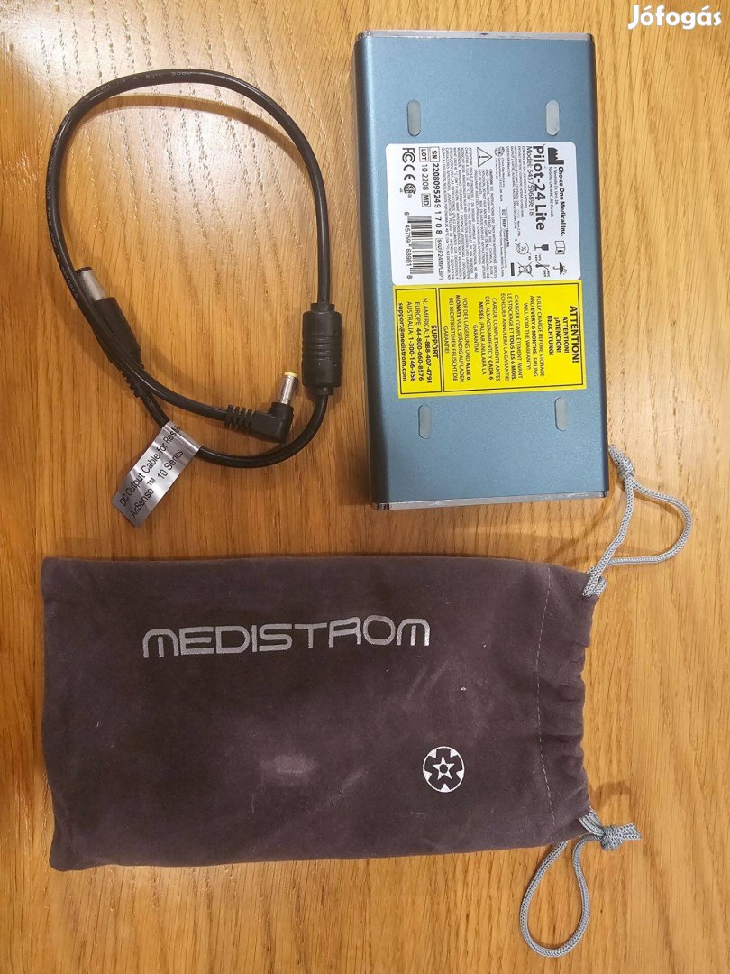 Medistrom Pilot 24 Lite CPAP akkumulátor eladó