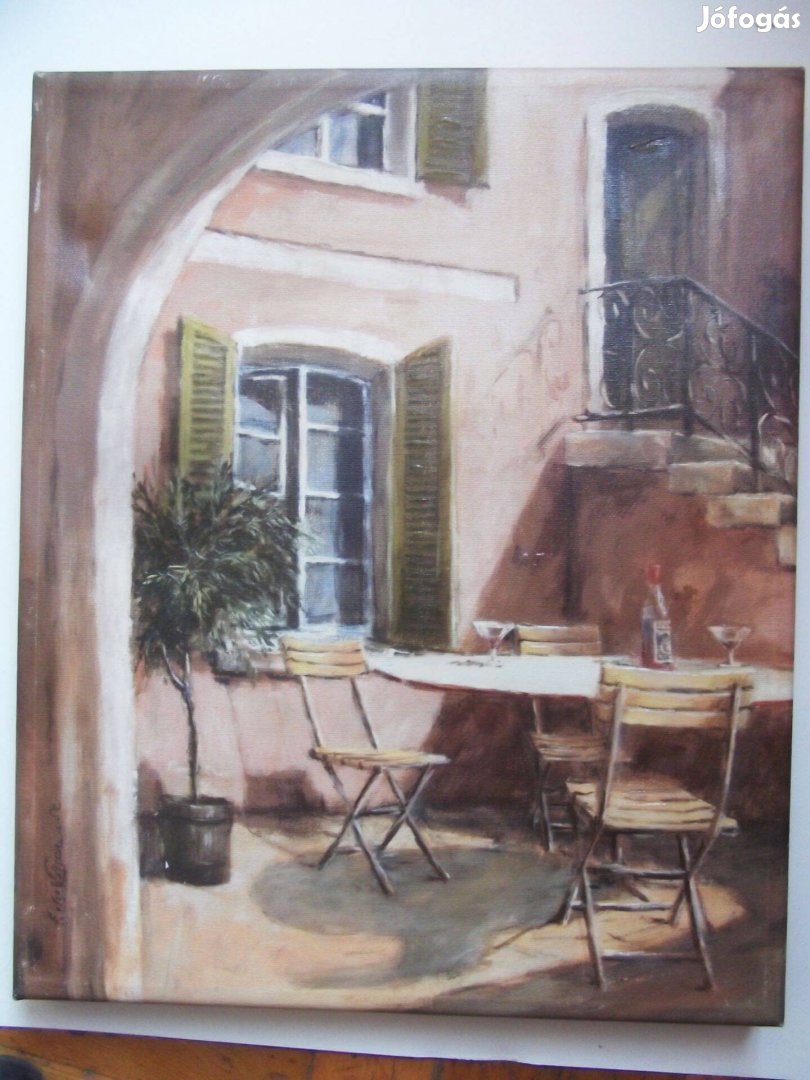 Mediterrán Utcarészlet Lakásdekoráció