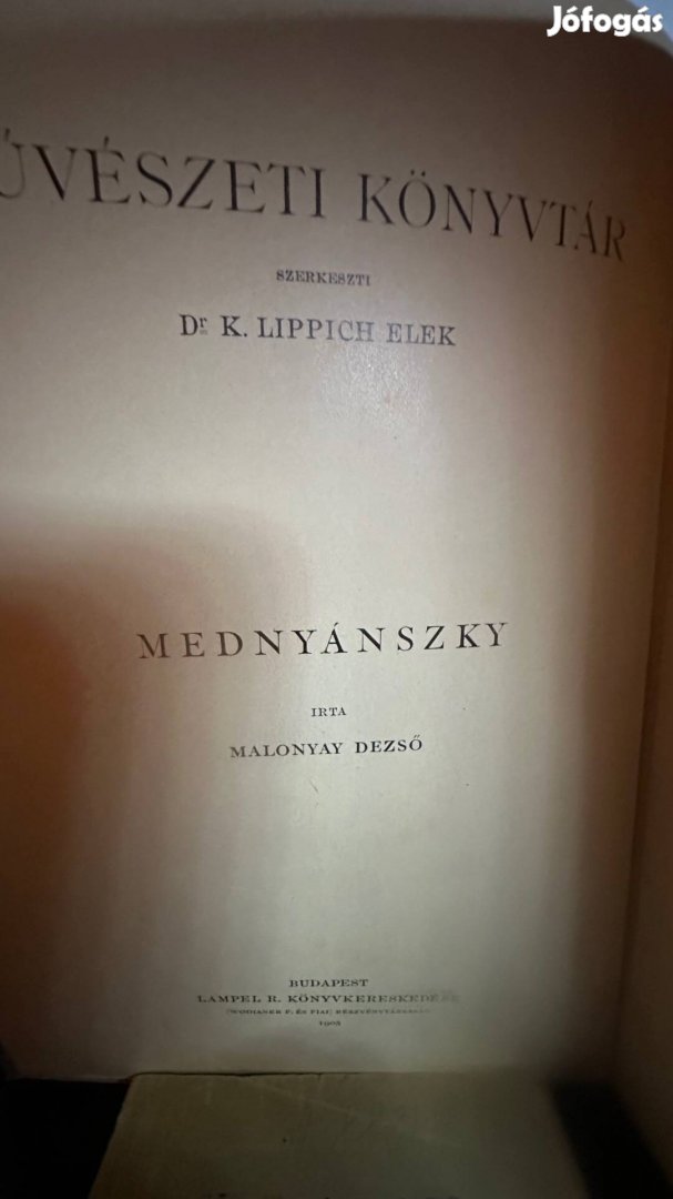 Mednyánszky 1905 Lampel ,Nagyon Ritka!