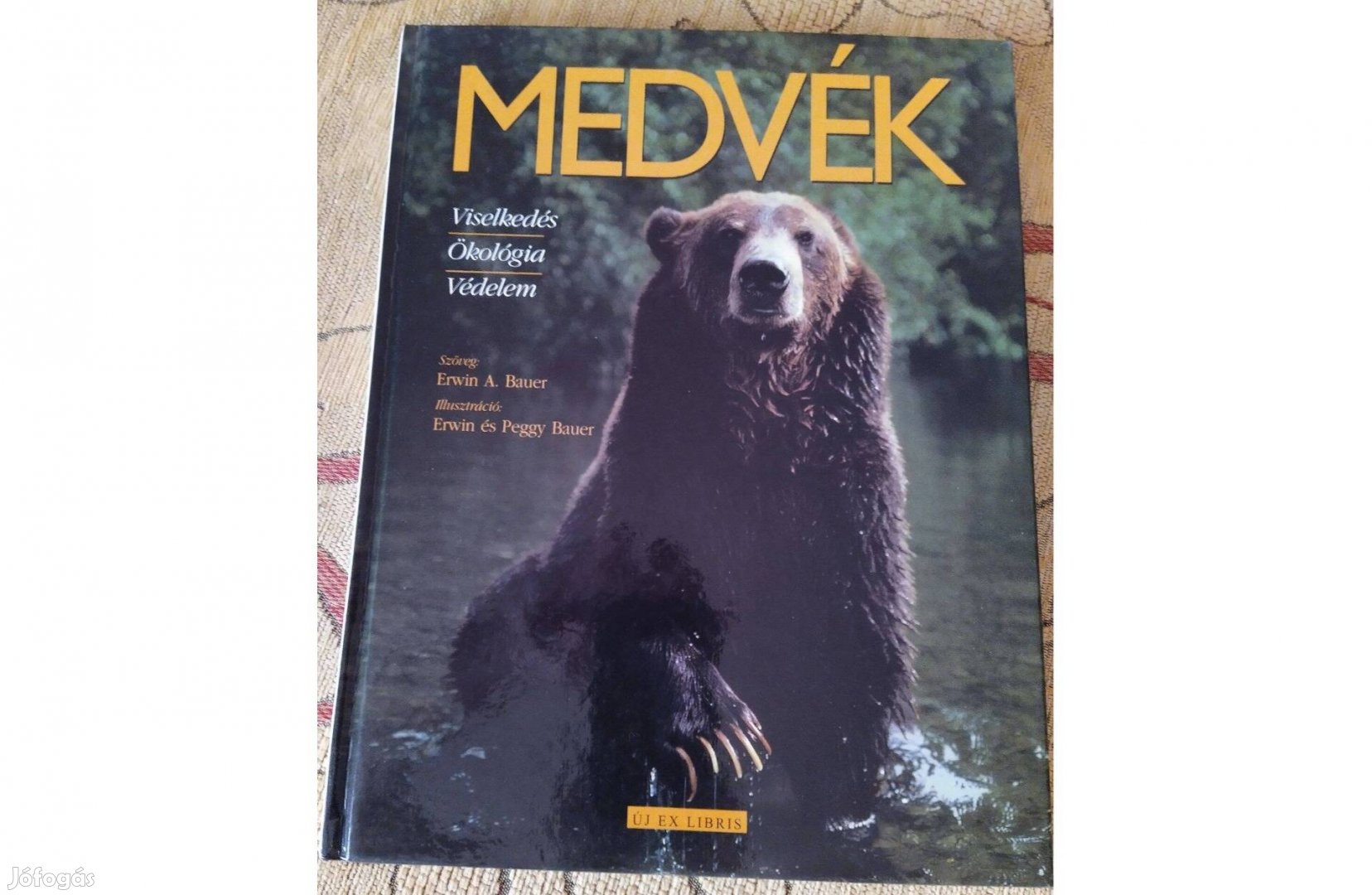 Medvék, ismeretterjesztő könyv nagy fotókkal